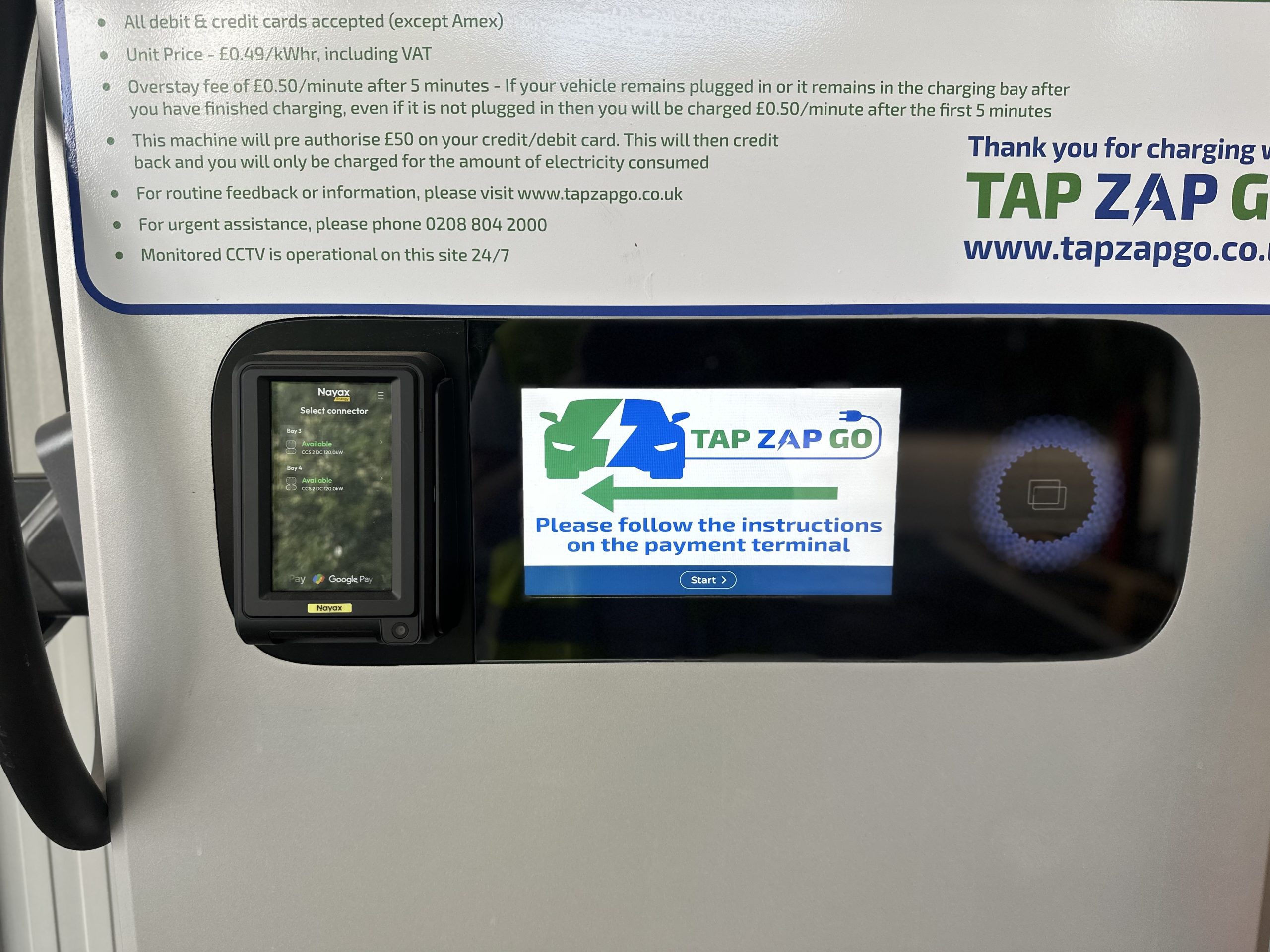 Tap Zap Go Prices for EV Charging in Strood Tap Zap Go Prices for EV Charging in Strood