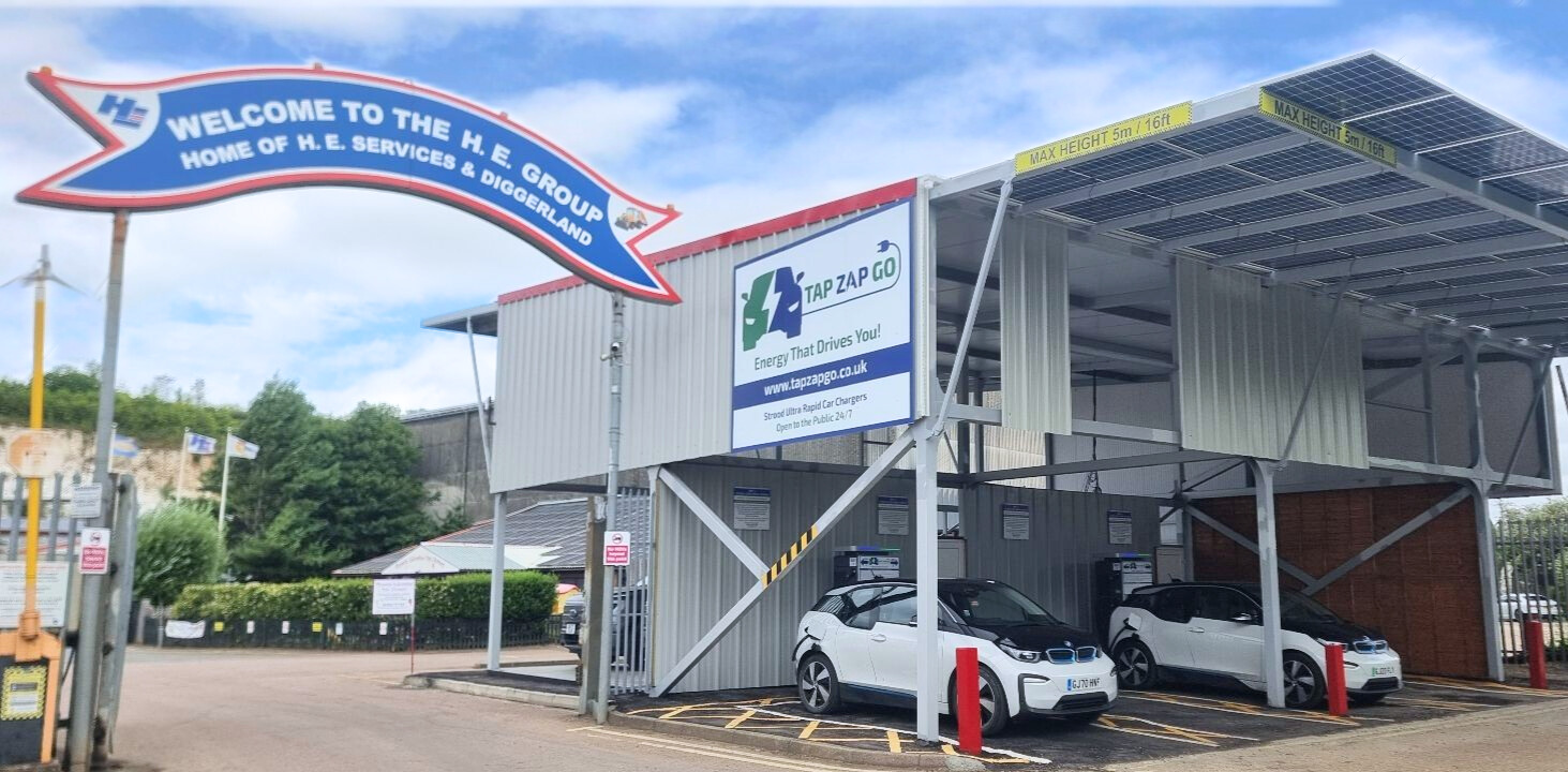 Tap Zap Go Electric Vehicle Charger in Strood