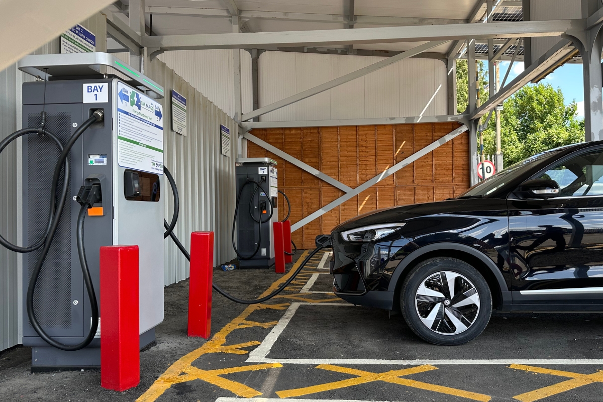EV Myths at Tap Zap Go EV Charger in Strood