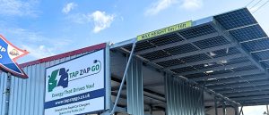 Solar Panels at Tap Zap Go