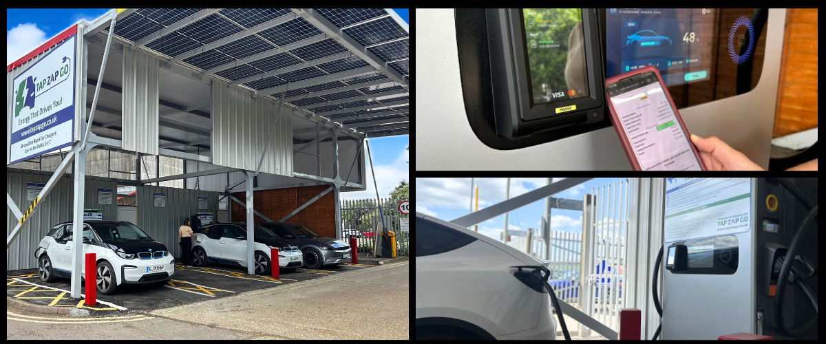 Strood electric vehicle charging station